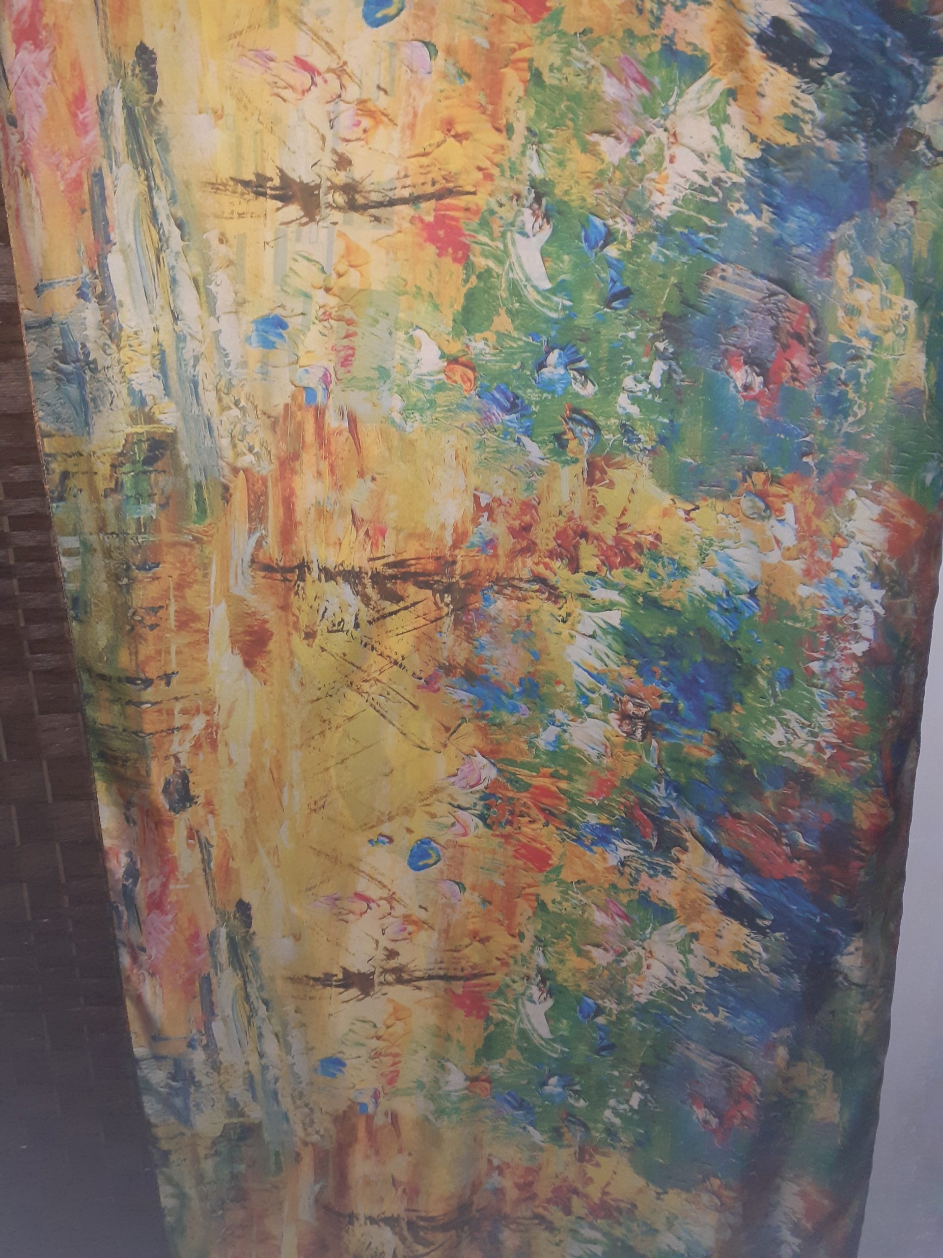 Eşarfă cu pictură Gustav Klimt "Sărutul" - Image 2